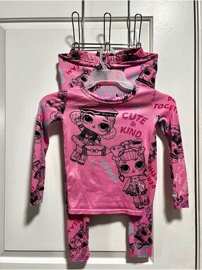 L.O.L. Surprise x Crayola Pink Pajama Set (Size 10)